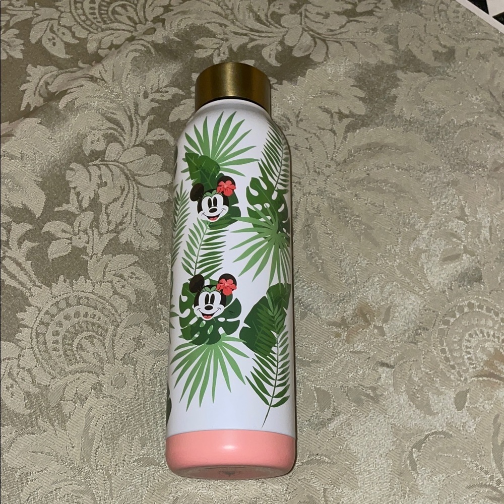 Disney Minnie Mouse Green and Gold Bottle - Picture 2 of 6